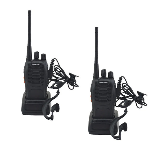 Walkie Talkie 2-pack (Ultrahög Frekvens)